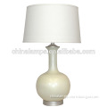 UL CUL CE Approved white polyresin desk lamp